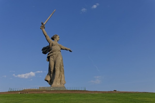 Monument 'Motherland calls' in Volgograd